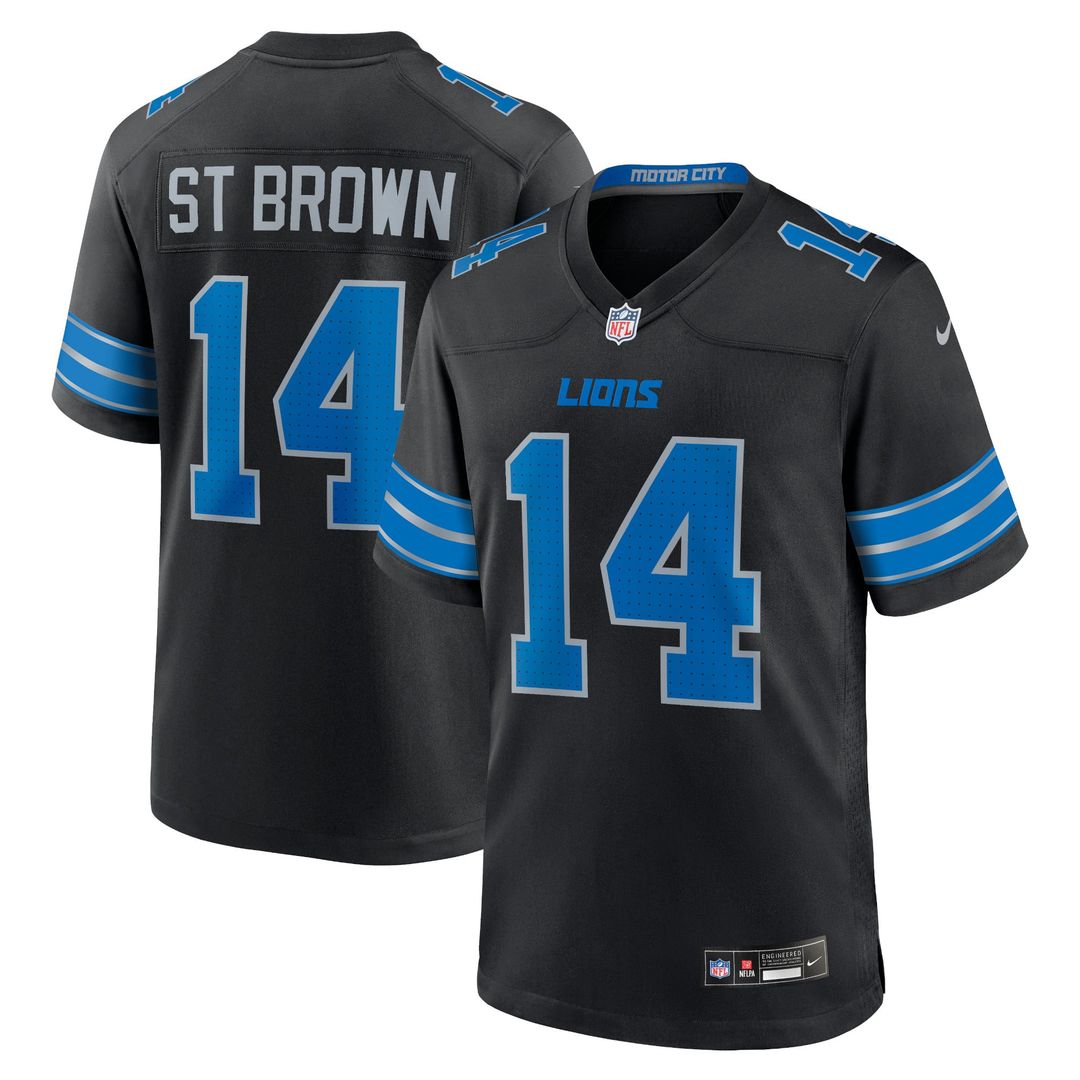 Amon - Ra St. Brown Detroit Lions Game Jersey - White