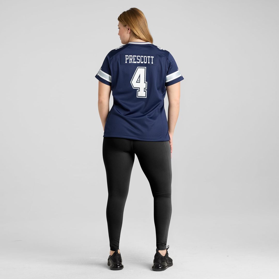 Dak Prescott Dallas Cowboys Women's Game Team Jersey - Navy