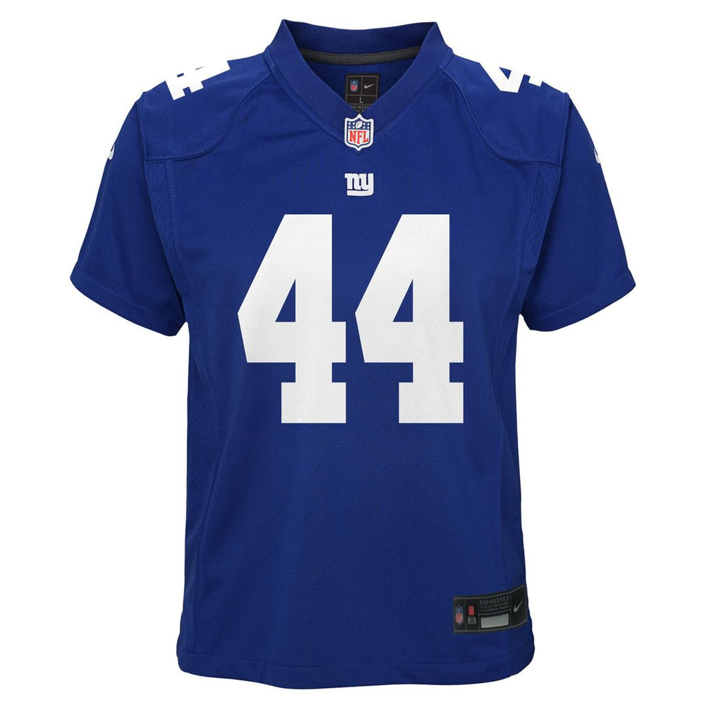 Cam Skattebo New York Giants Youth Team Game Jersey - Royal