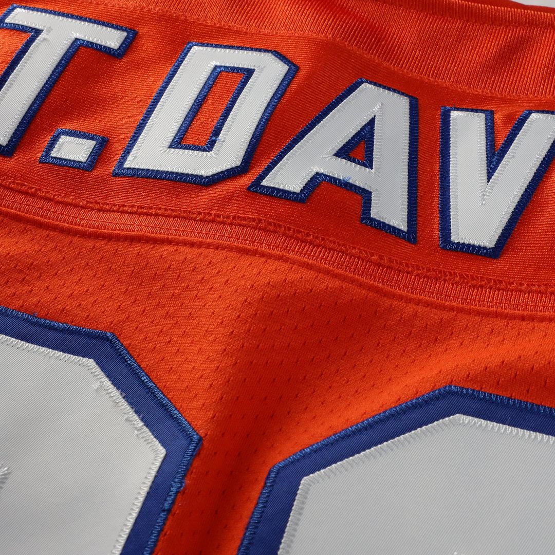 Terrell Davis Denver Broncos 1995 Authentic Throwback Retired Player Jersey - Orange