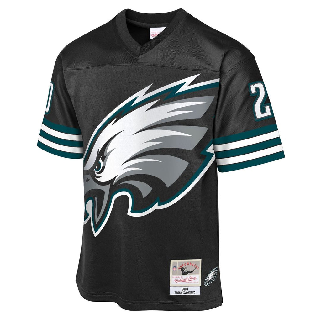 Brian Dawkins Philadelphia Eagles Youth 2004 Throwback Fashion Jersey - Black