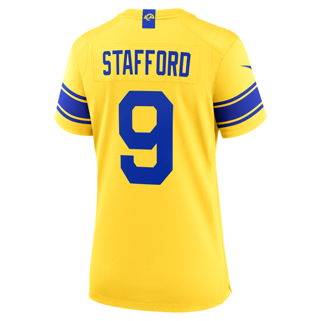 Matthew Stafford Los Angeles Rams Women's Classic Sol Game Jersey