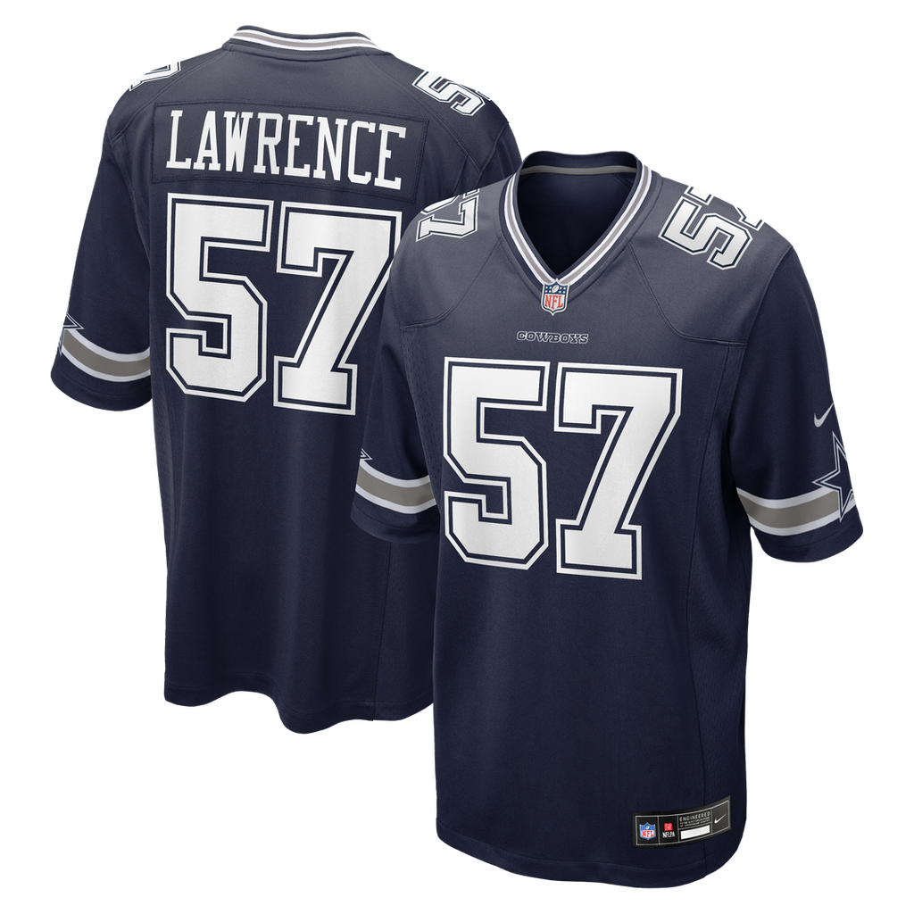 Malachi Lawrence Dallas Cowboys Team Game Jersey - Navy