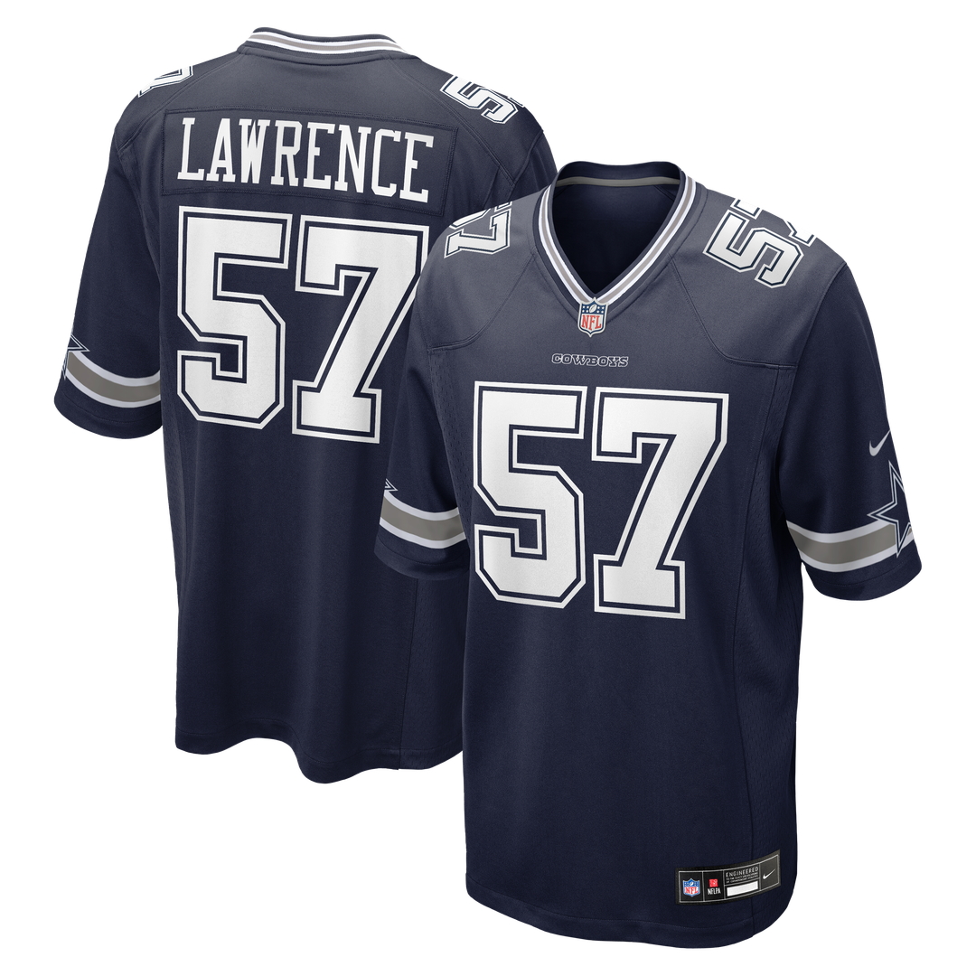Malachi Lawrence Dallas Cowboys Team Game Jersey - Navy