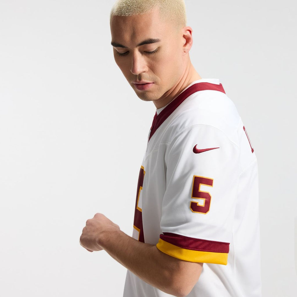 Jayden Daniels Washington Commanders Team Vapor F.U.S.E. Stitched Limited Jersey - Burgundy