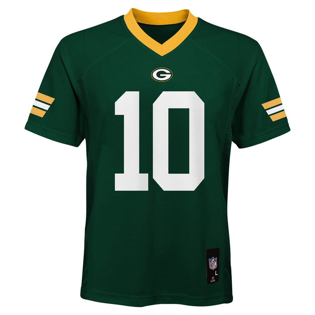 Jordan Love Green Bay Packers Youth Replica Jersey - Green