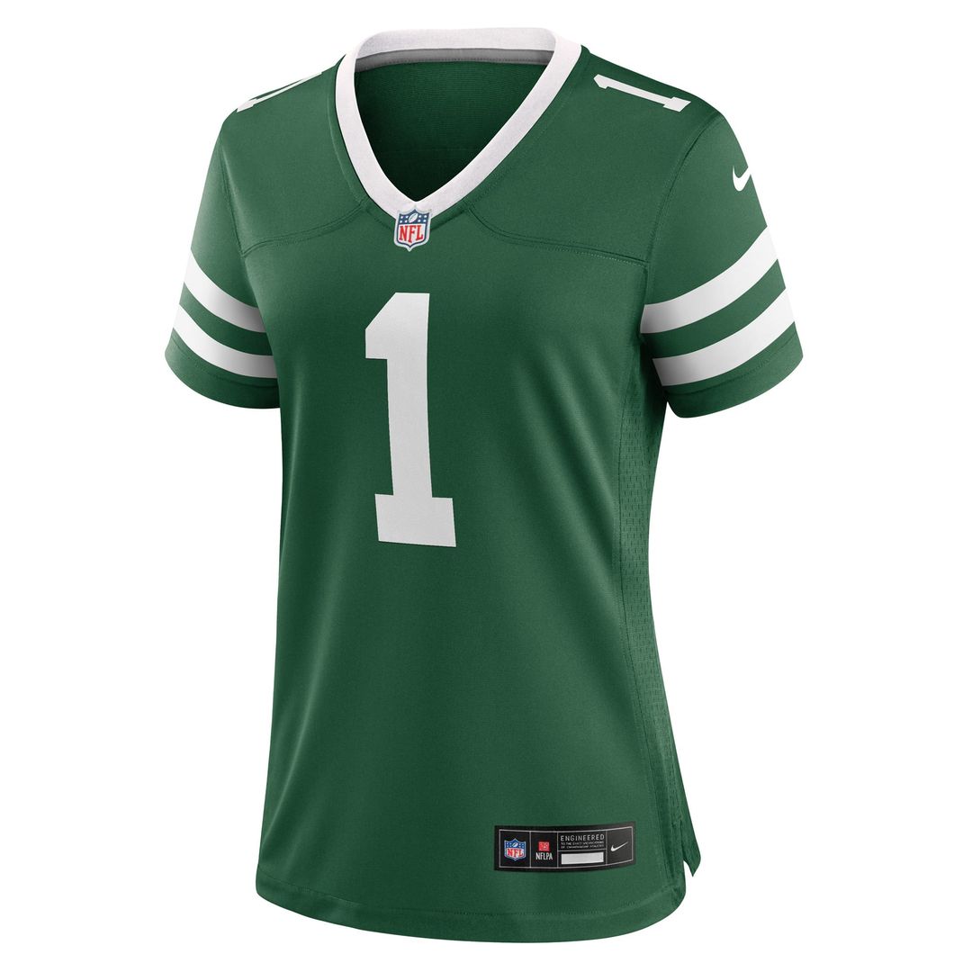 Number 1 Bride New York Jets Women's Game Jersey - Legacy Green