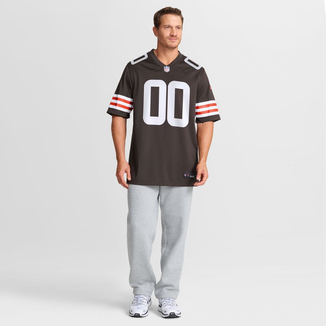 Emmanuel McNeil - Warren Cleveland Browns Game Jersey - Brown