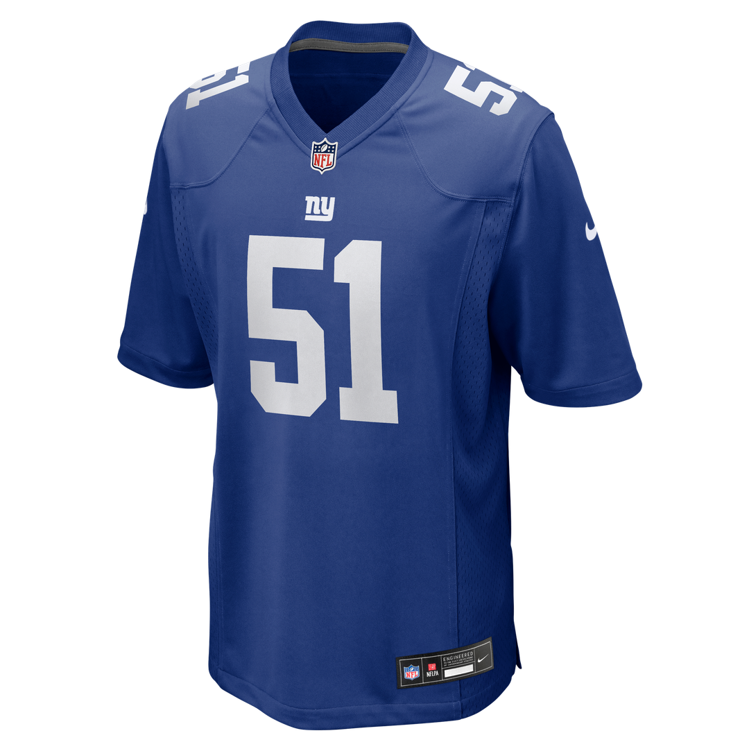 Jack Kelly New York Giants Team Game Jersey - Royal