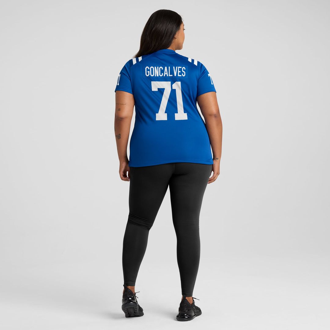Matt Goncalves Indianapolis Colts Women's Game Jersey - Royal