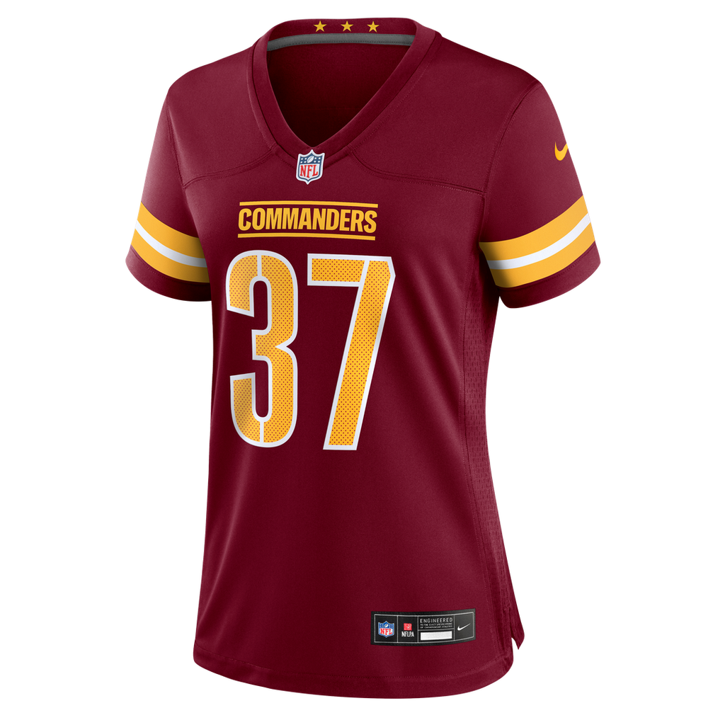 Car'lin Vigers Washington Commanders Women's Team Game Jersey - Burgundy