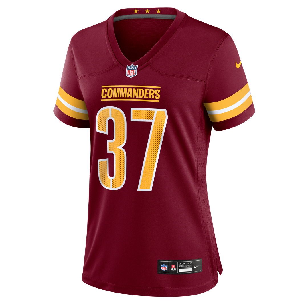 Car'lin Vigers Washington Commanders Women's Team Game Jersey - Burgundy