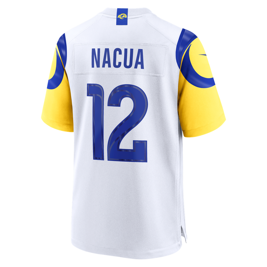 Puka Nacua Los Angeles Rams Team Game Player Jersey - Royal