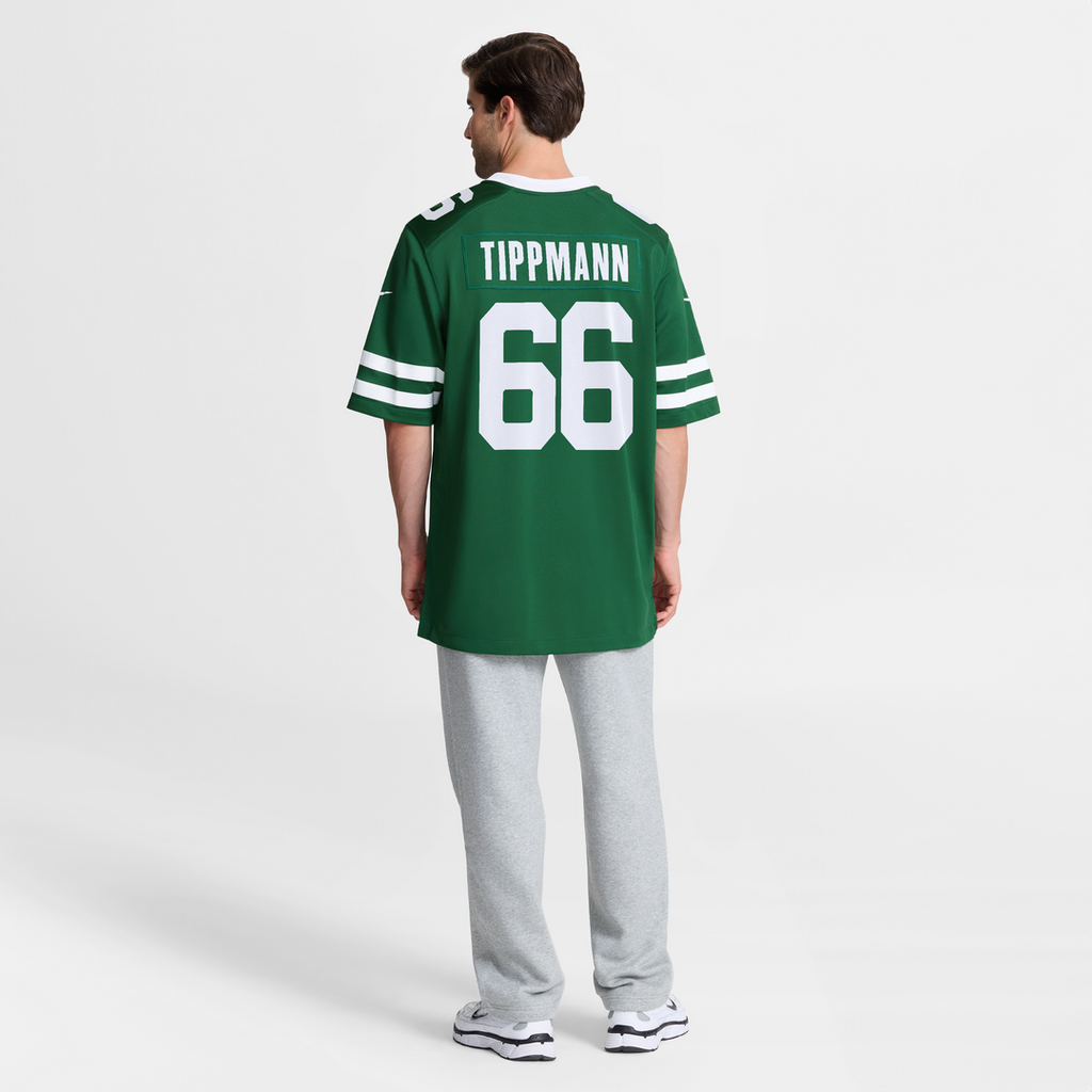 Joe Tippmann New York Jets Team Game Jersey - Legacy Green