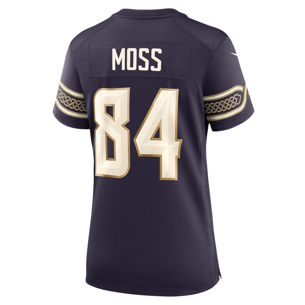 Randy Moss Minnesota Vikings Women's 2026 Rivalries Collection Game Jersey - Purple