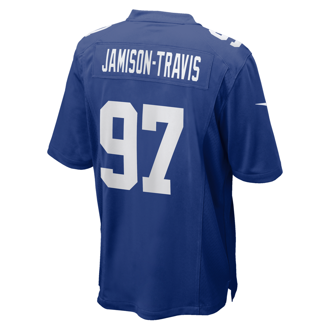Bobby Jamison - Travis New York Giants Team Game Jersey - Royal