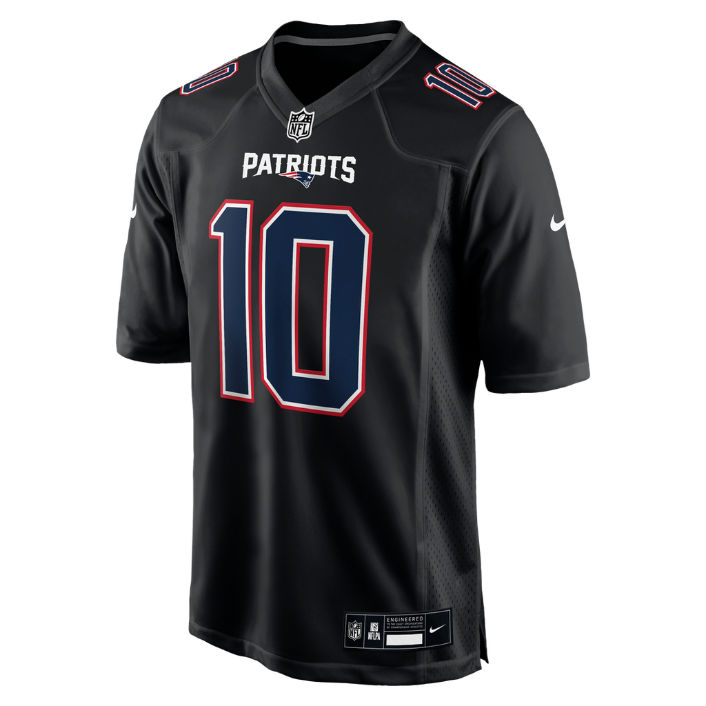 Drake Maye New England Patriots Game Jersey - Tundra White