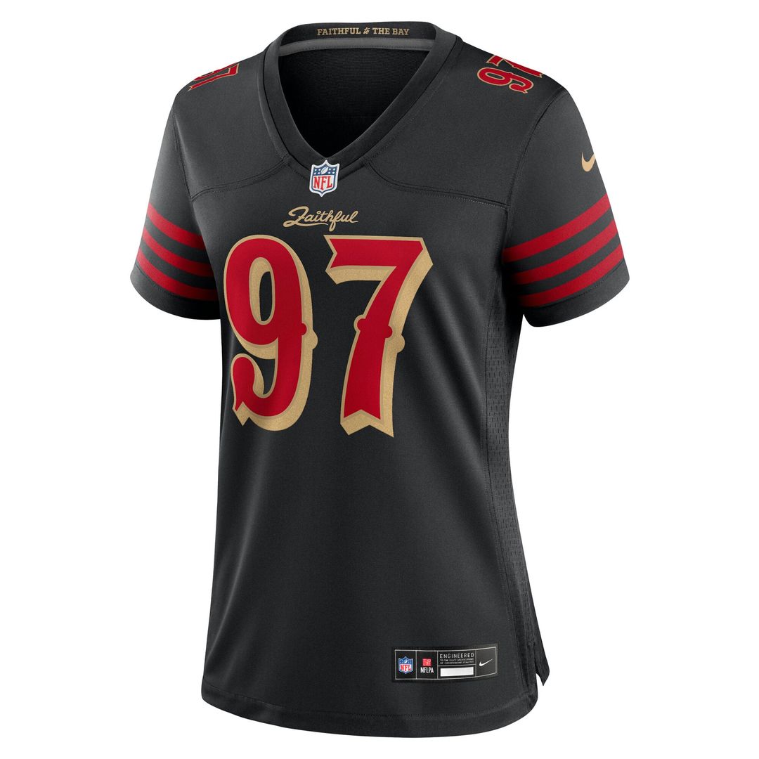 Nick Bosa San Francisco 49ers Women's Rivalries Collection Game Jersey - Black