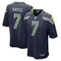 Uchenna Nwosu Seattle Seahawks Team Game Jersey - College Navy