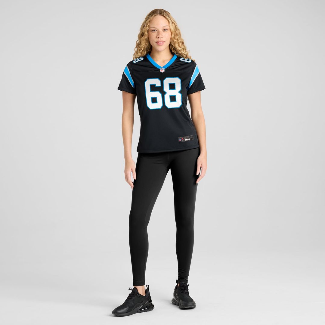 Damien Lewis Carolina Panthers Women's Game Jersey - Black
