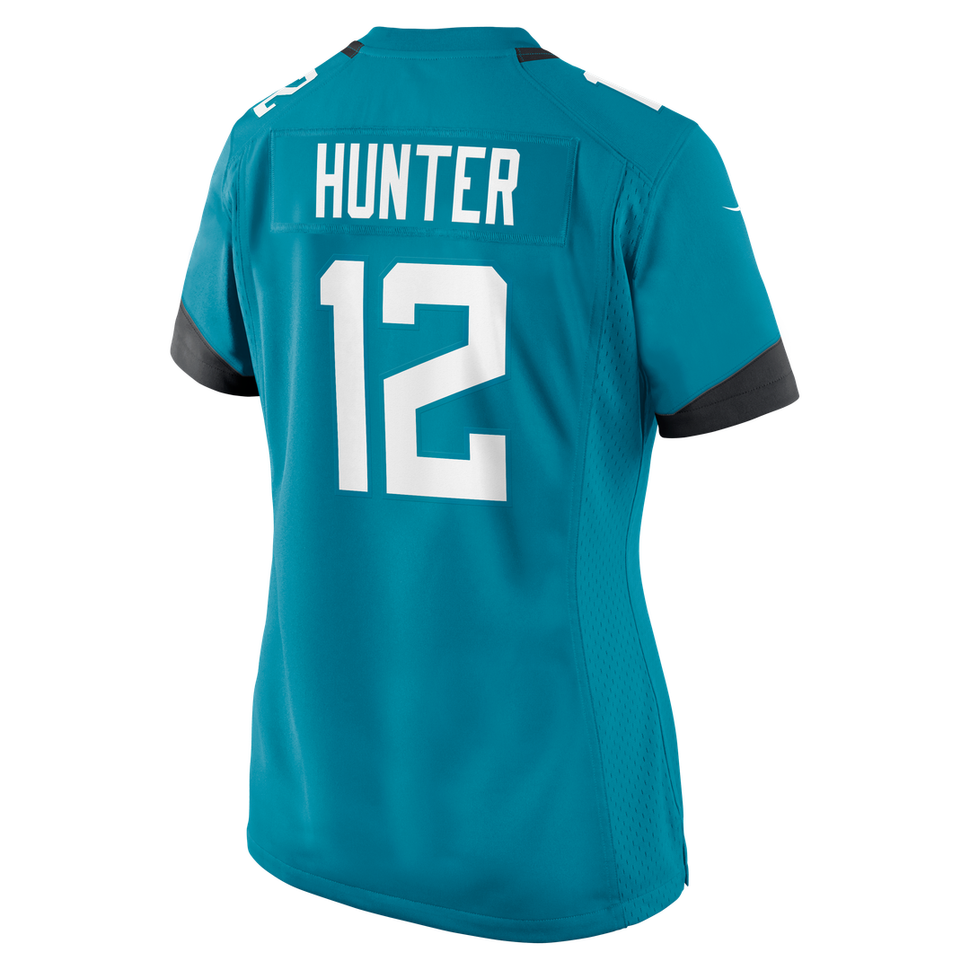 Travis Hunter Jacksonville Jaguars Women's Team Game Jersey - Teal