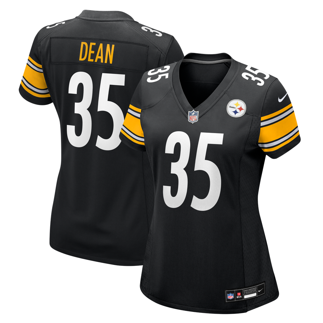 Jamel Dean Pittsburgh Steelers Women's Team Game Jersey - Black