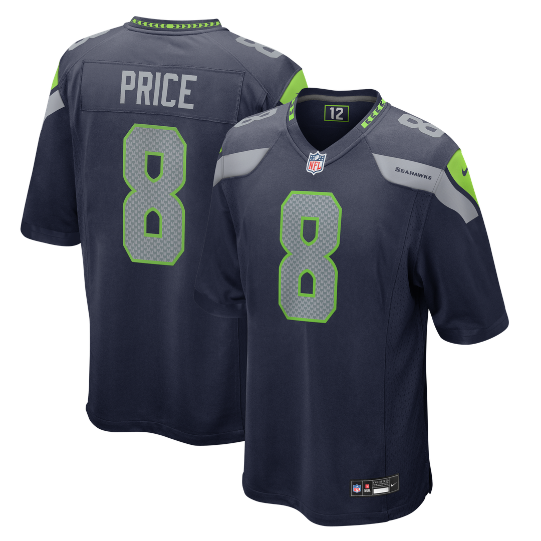Jadarian Price Seattle Seahawks Team Game Jersey - College Navy