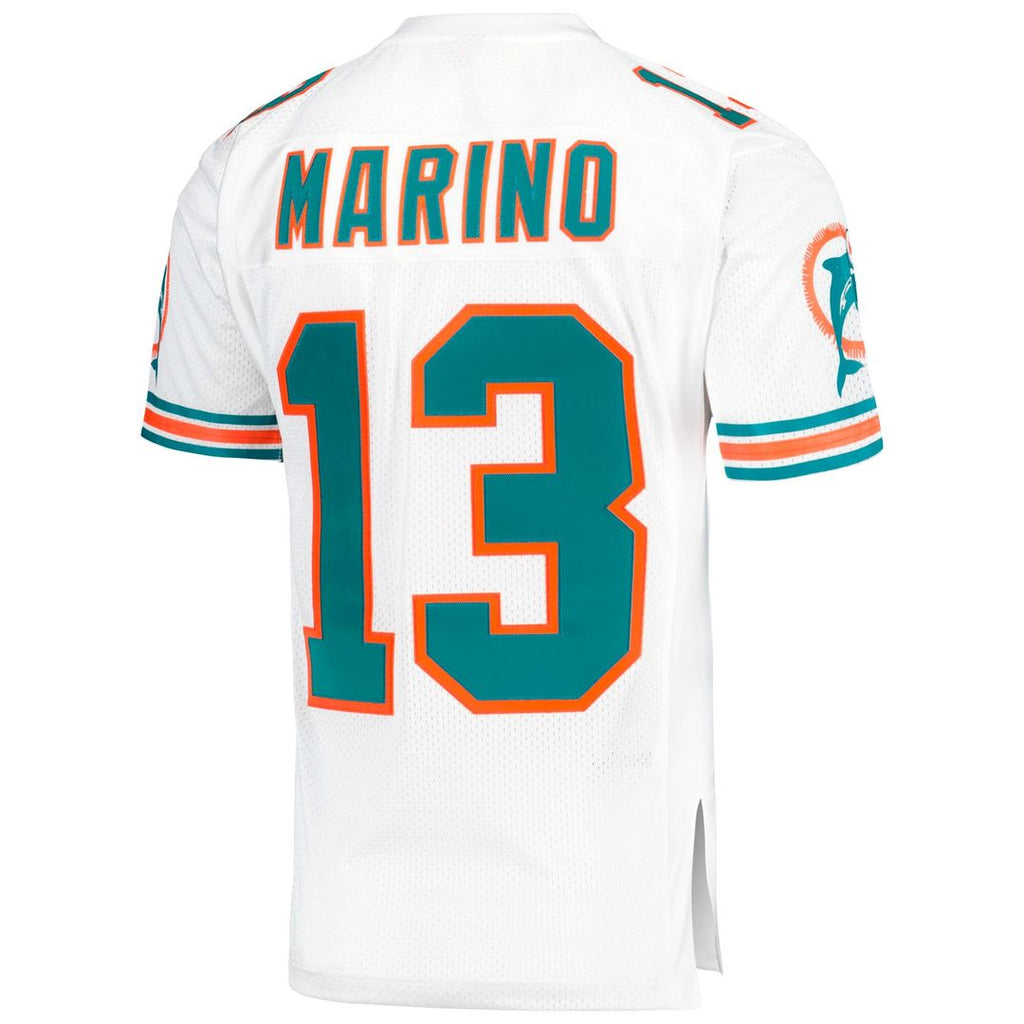 Dan Marino Miami Dolphins 1995 Authentic Throwback Retired Player Pocket Jersey - White