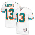 Dan Marino Miami Dolphins 1995 Authentic Throwback Retired Player Pocket Jersey - White