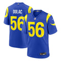 Shaun Dolac Los Angeles Rams Team Game Jersey - Royal