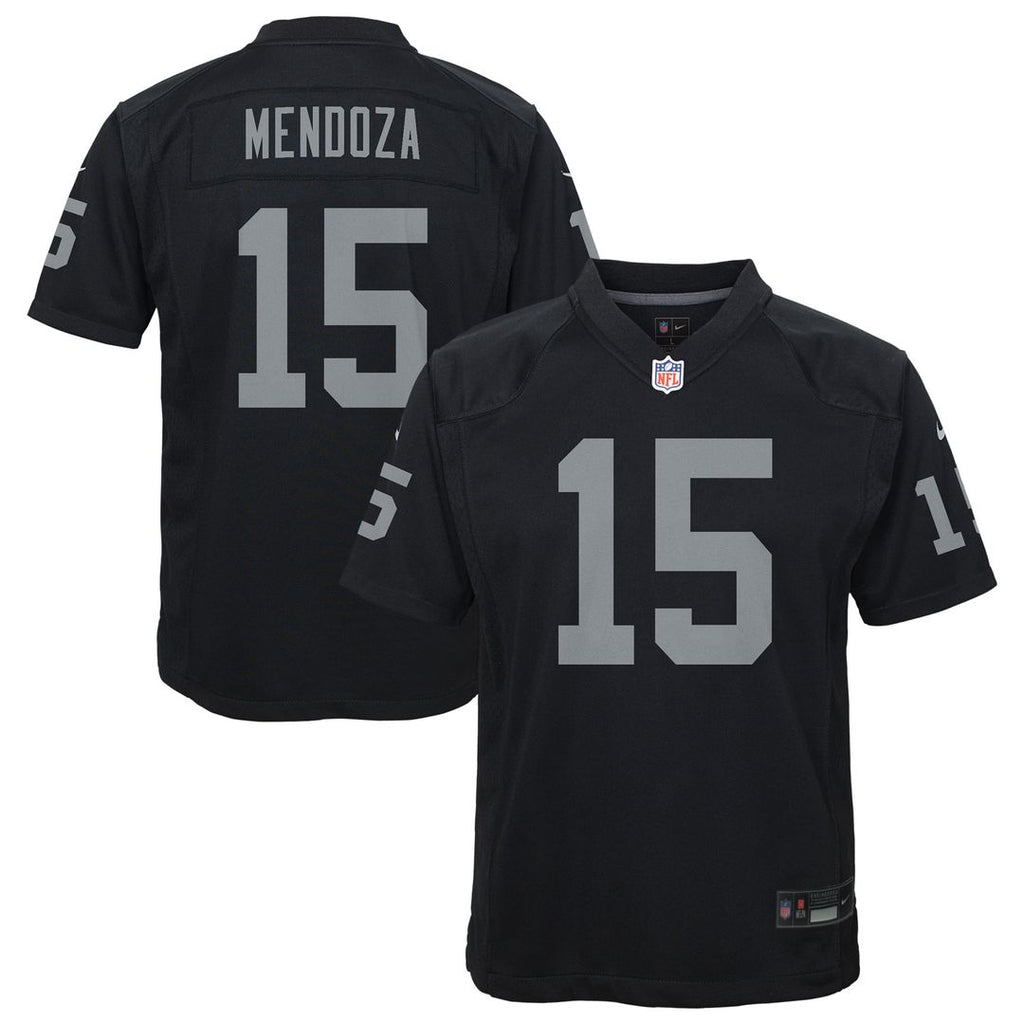 Fernando Mendoza Las Vegas Raiders Youth Team Game Jersey - Black