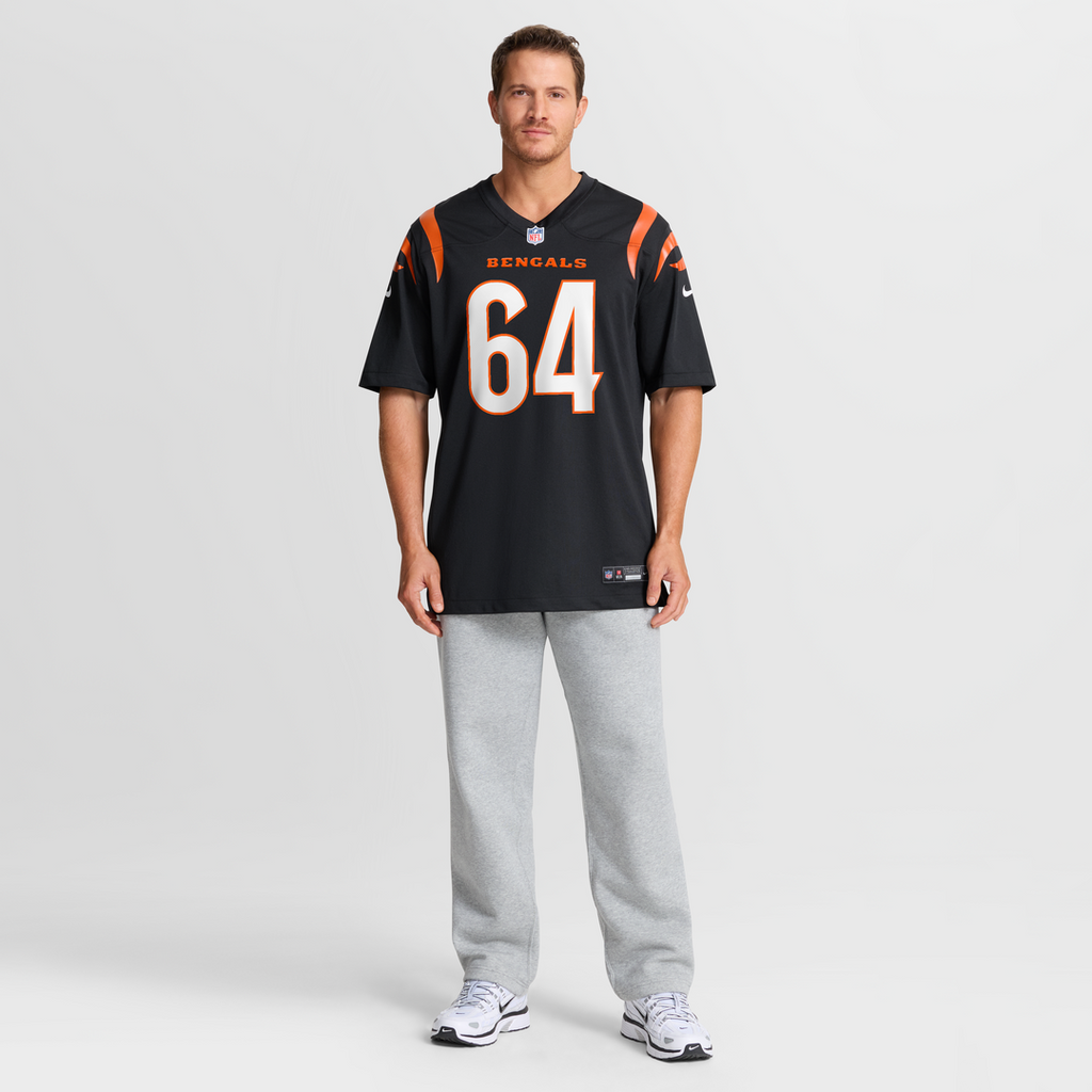 Ted Karras Cincinnati Bengals Game Player Jersey - Black