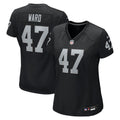 Alex Ward Las Vegas Raiders Women's Team Game Jersey - Black