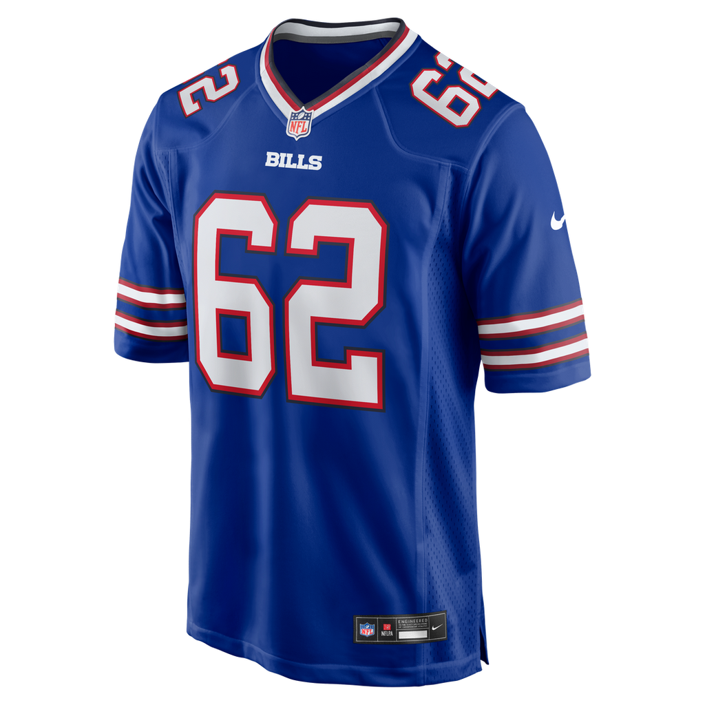 Sedrick Van Pran - Granger Buffalo Bills Game Jersey - Royal