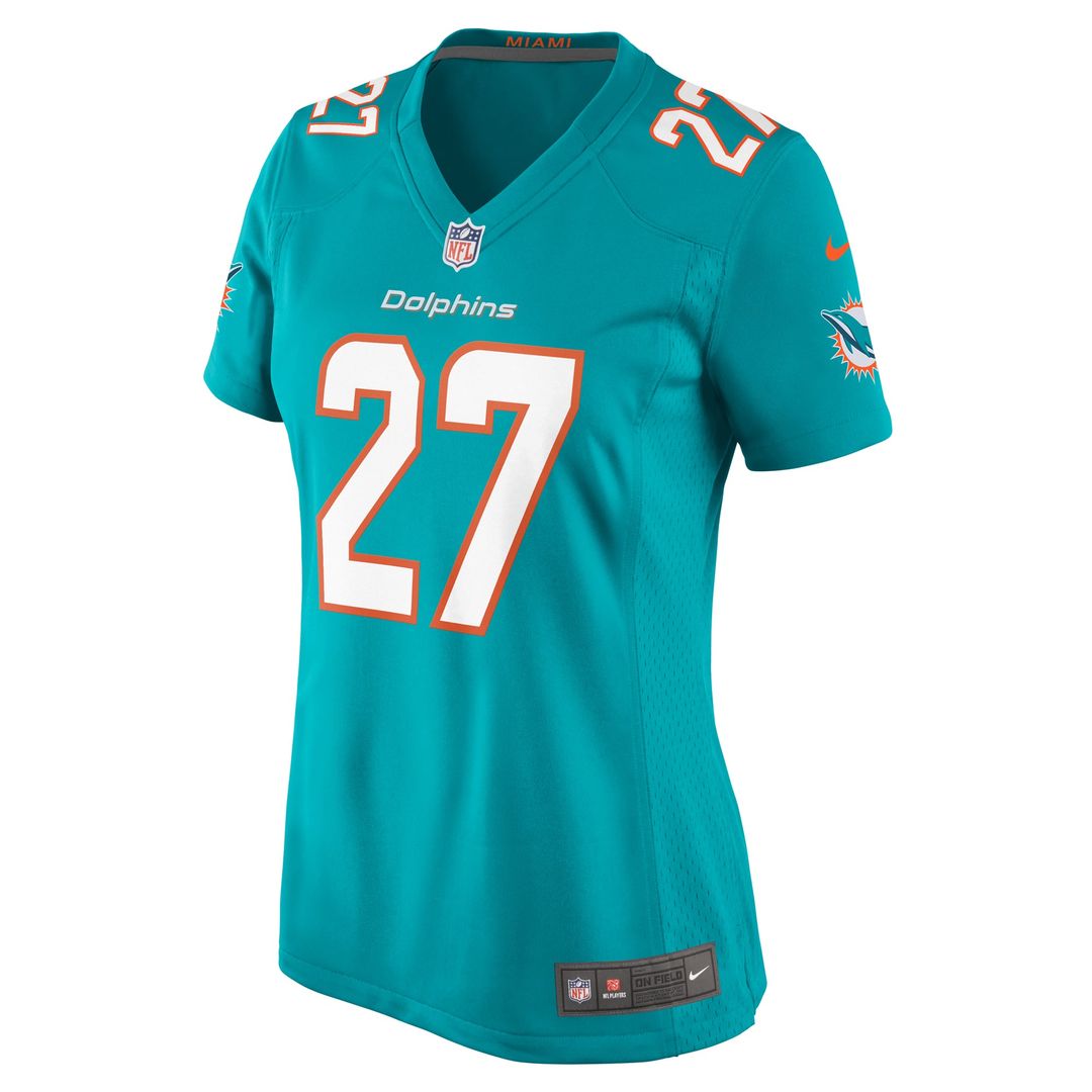 Ethan Bonner Miami Dolphins Women's Game Jersey - Aqua