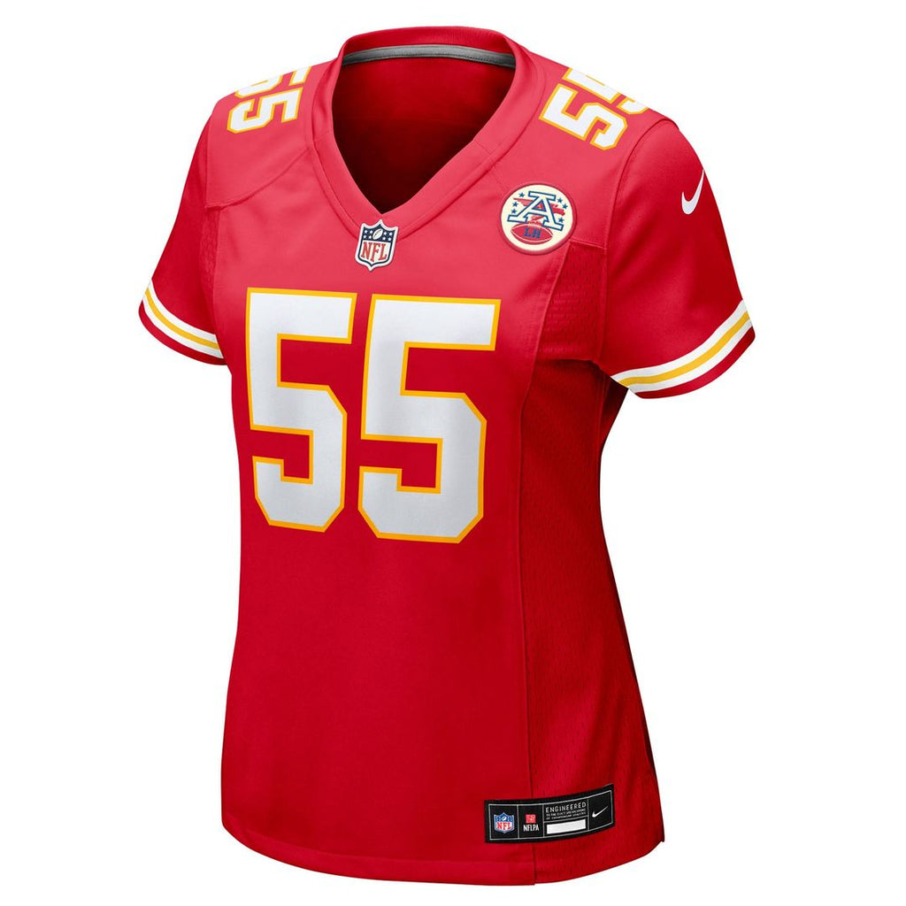 Omarr Norman - Lott Kansas City Chiefs Women's Team Game Jersey - Red