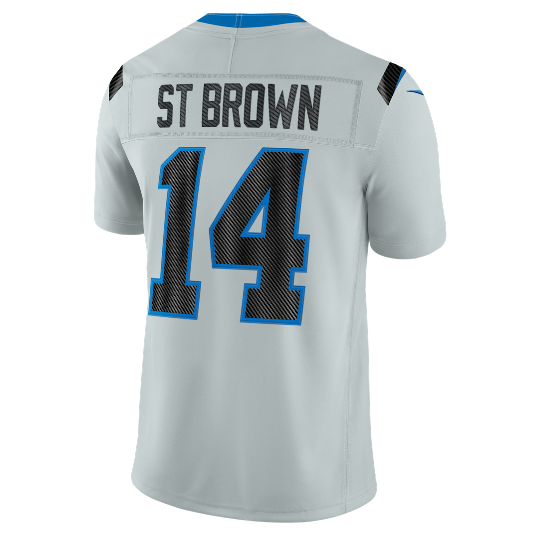 Amon - Ra St. Brown Detroit Lions 2026 Rivalries Collection Stitched Limited Jersey - Silver