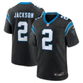 Mike Jackson Carolina Panthers Game Jersey - Black