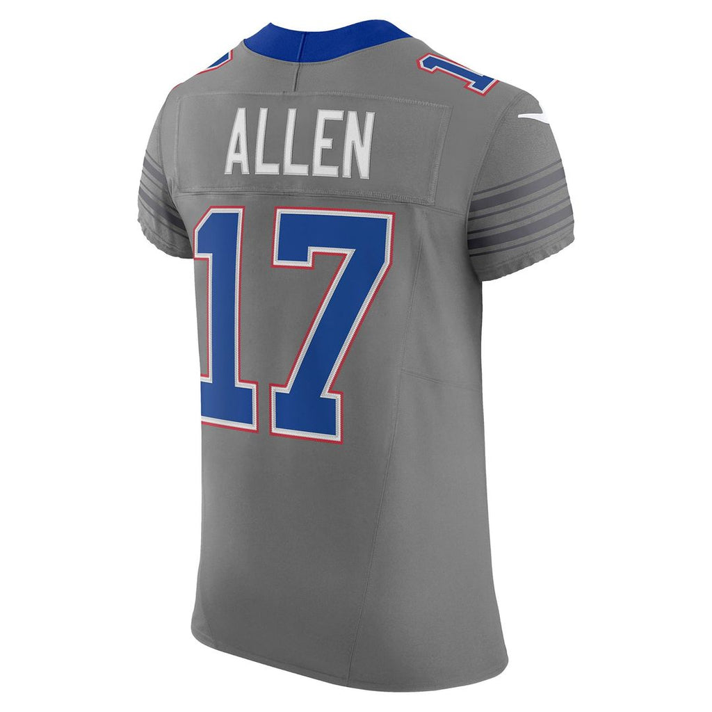 Josh Allen Buffalo Bills Nickel City Vapor F.U.S.E. Elite Jersey - Gray