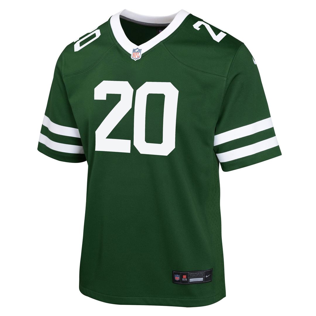 Breece Hall New York Jets Youth Game Jersey - White
