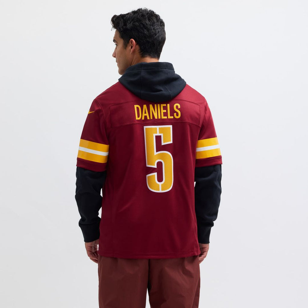Jayden Daniels Washington Commanders Vapor F.U.S.E. Limited Super Bowl Era Jersey - White