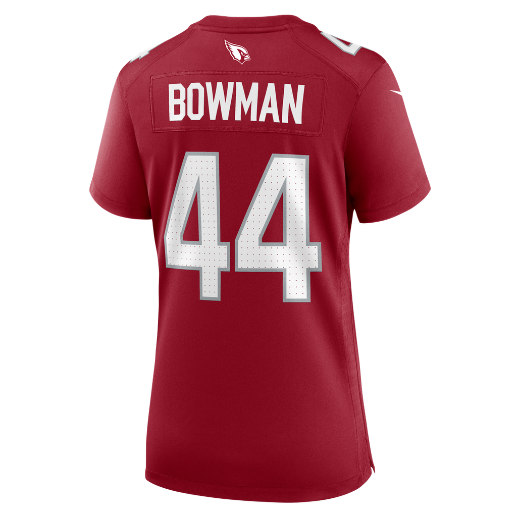 Shawn Bowman Arizona Cardinals Women's Team Game Jersey - Cardinal