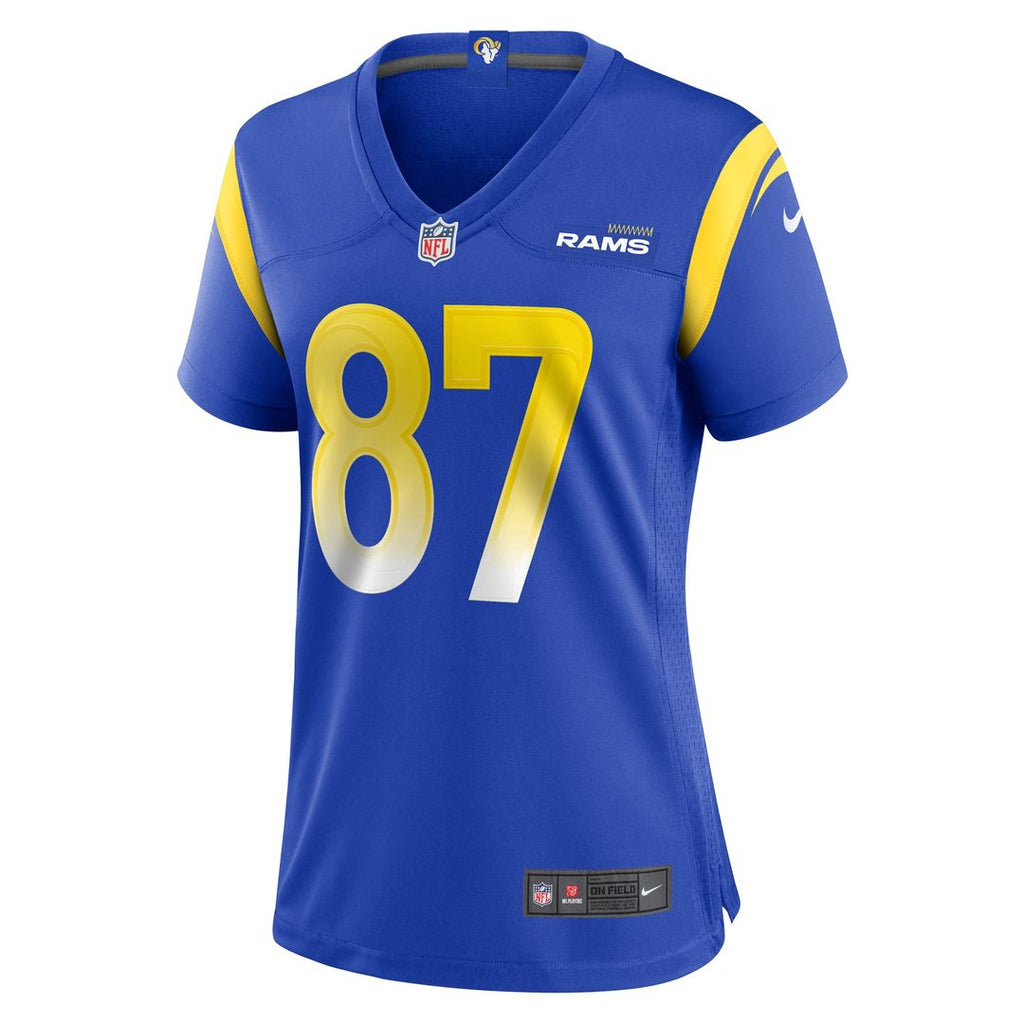 Davis Allen Los Angeles Rams Women's Home Game Jersey - Royal