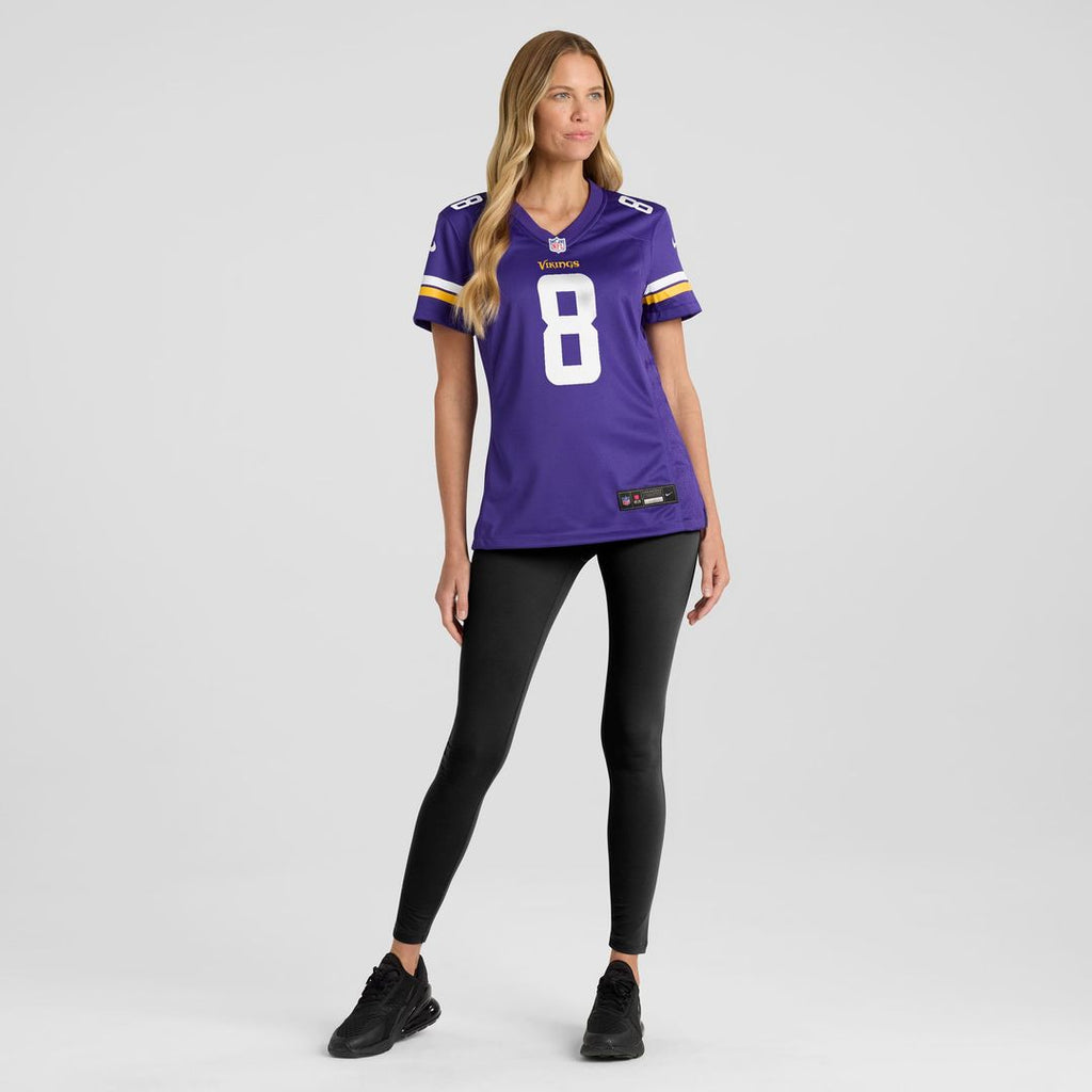 Jeff Okudah Minnesota Vikings Women's Team Game Jersey - Purple