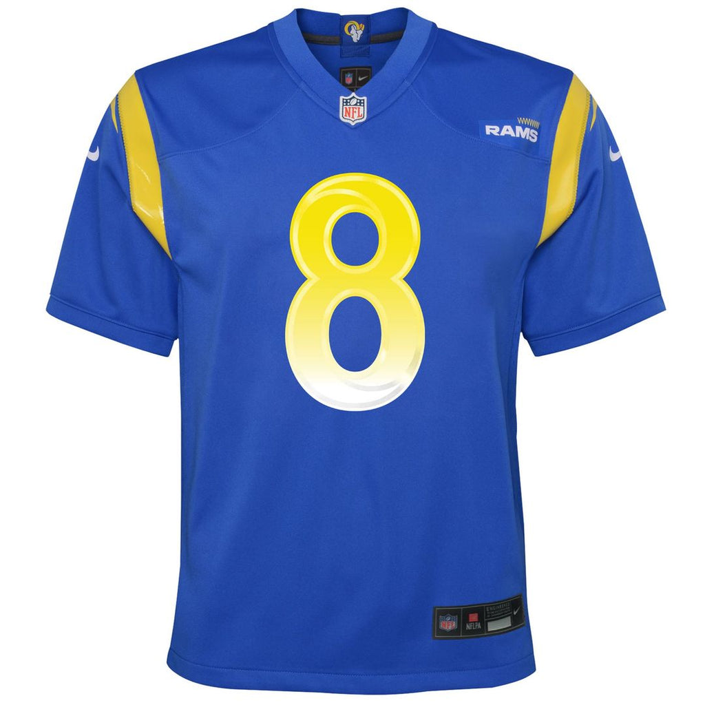 Jared Verse Los Angeles Rams Youth Team Game Jersey - Royal