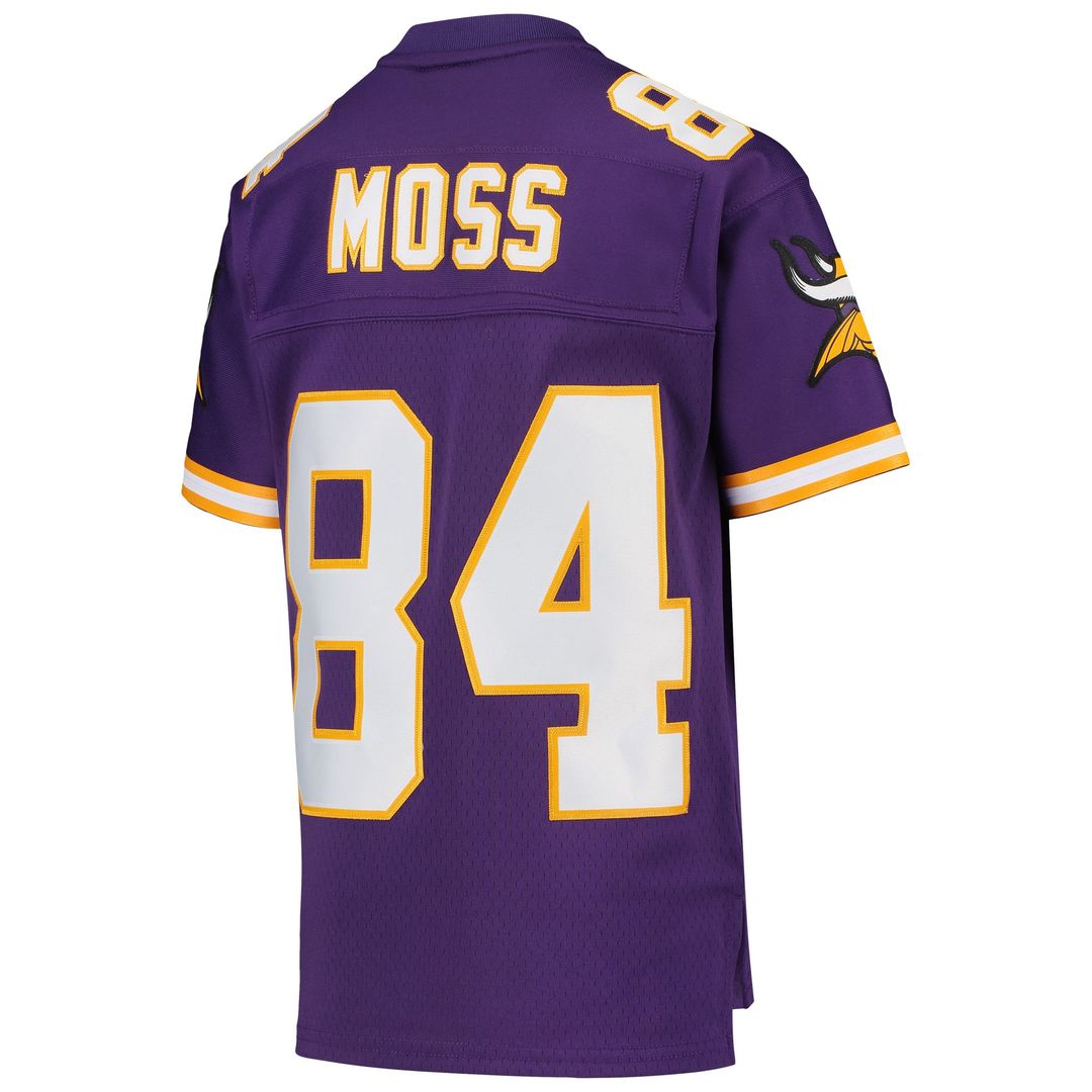 Randy Moss Minnesota Vikings Youth 1998 Legacy Retired Player Jersey - Purple