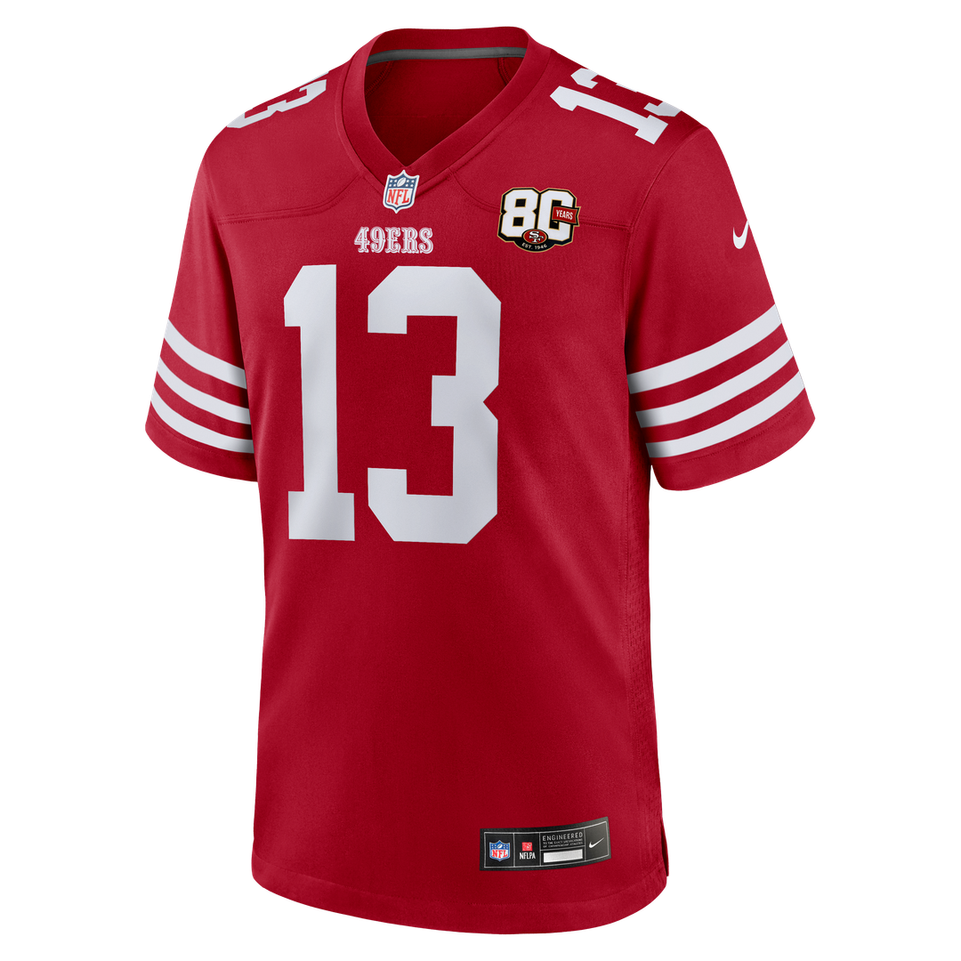 Brock Purdy San Francisco 49ers 80th Anniversary Game Jersey - White