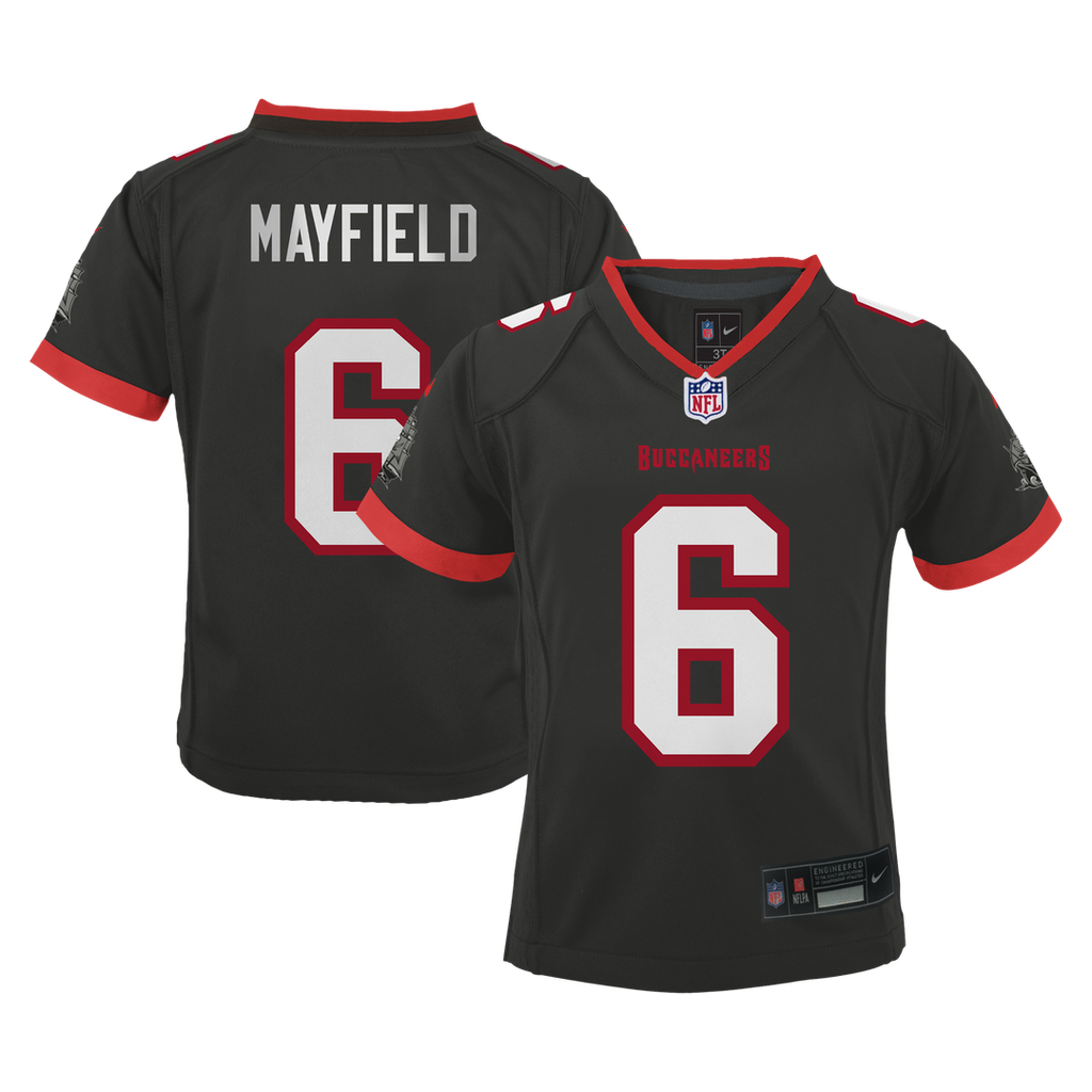Baker Mayfield Tampa Bay Buccaneers Toddler Alternate Game Jersey - Pewter