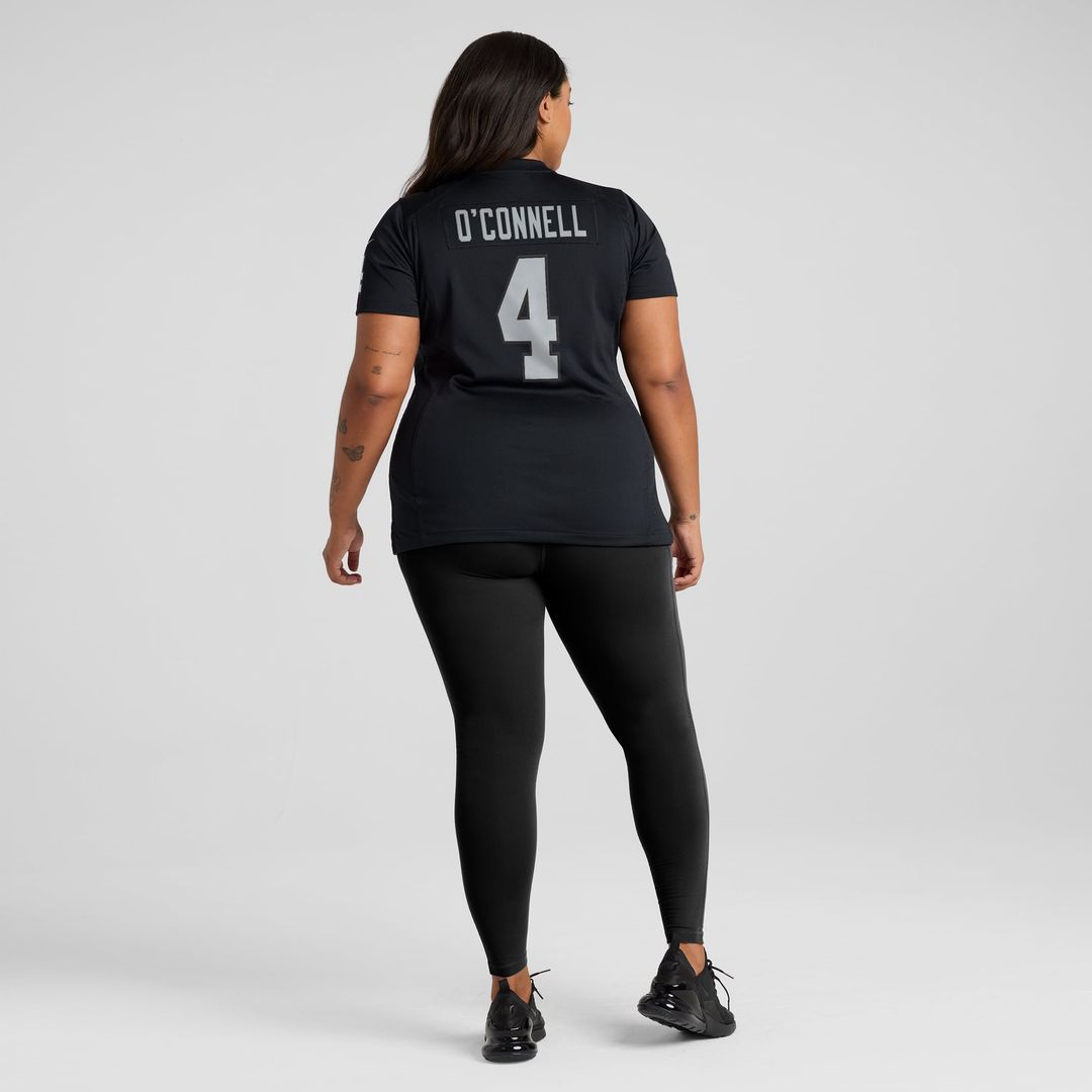 Aidan O'Connell Las Vegas Raiders Women's Game Jersey - Black