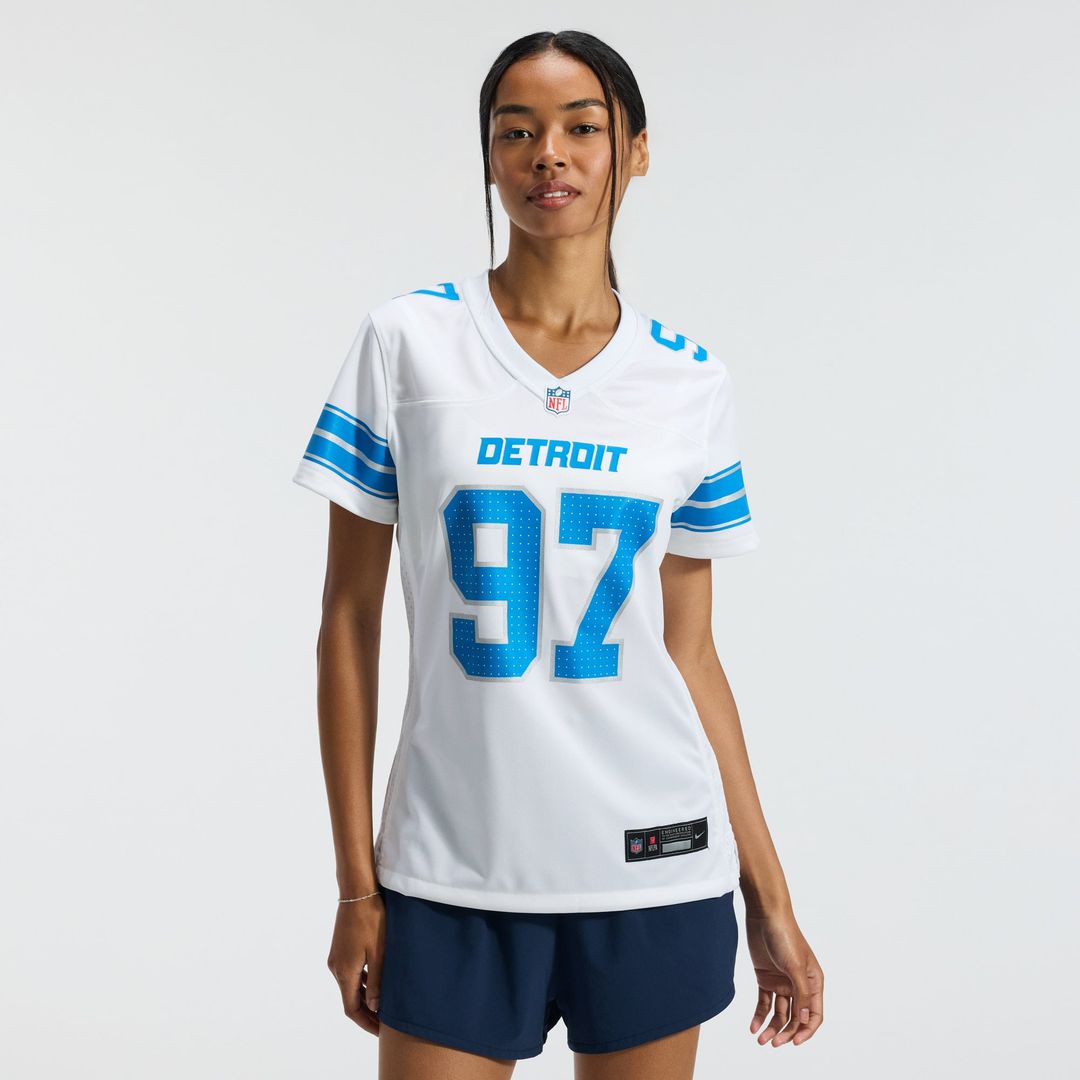 Aidan Hutchinson Detroit Lions Women's Game Jersey - White